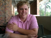 John upsatirs at Student Union